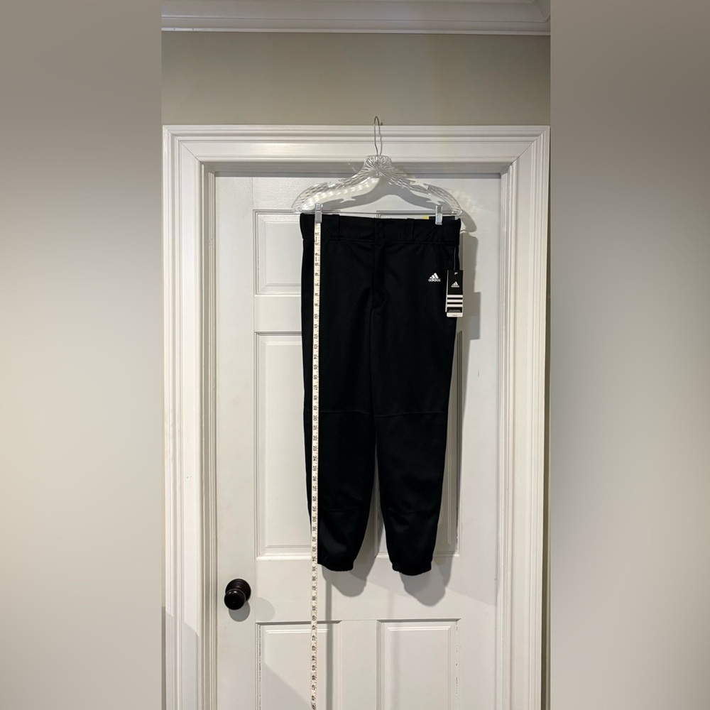 NWT Adidas Boys Black Baseball Pants XL Traditional Cut - Picture 3 of 11